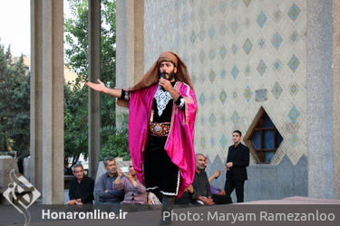 هشتمین شب از تعزیه خوانی در تئاتر شهر