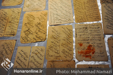 نمایشگاه «نسخ و ادوات تعزیه شبیه حسین (ع)» در گالری ابولفضل عالی حوزه هنری 