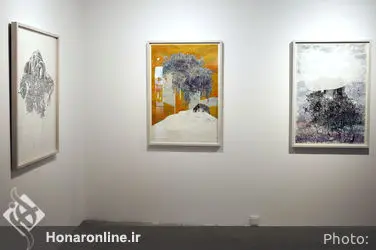 نمایشگاه آثار پونه اوشیدری در گالری باوان