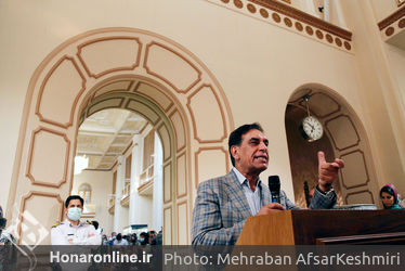 رونمایی از اثر ناتمام ایران درودی 