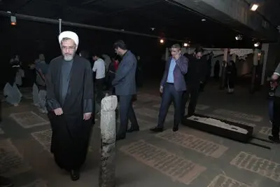 بازدید رییس کمیته فرهنگ و رسانه مجلس شورای اسلامی از دوسالانه مجسمه‌سازی
