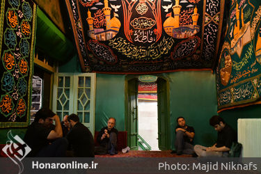 عزاداری ماه محرم در حسینیه سادات اخوی