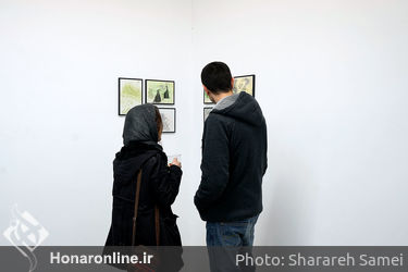 افتتاحیه نمایشگاه نقاشی های ندا زارع در گالری امکان