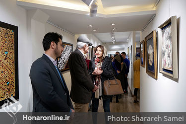 نمایشگاه گروهی نقاشیخط و خوشنویسی هنرجویان باربد یزدانی در نگارخانه بهارک