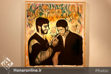 نمایشگاه نقاشی قاسم حاجی‌زاده در گالری ماه