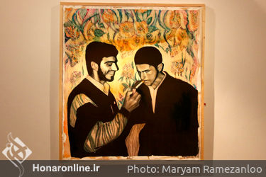 نمایشگاه نقاشی قاسم حاجی‌زاده در گالری ماه