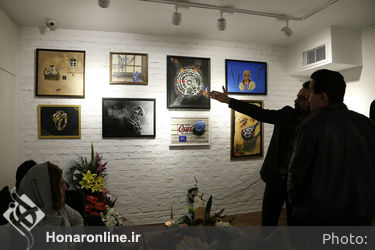 نمایشگاه گروهی شاگردان استاد ایرج شافعی در گالری زمان هنر 