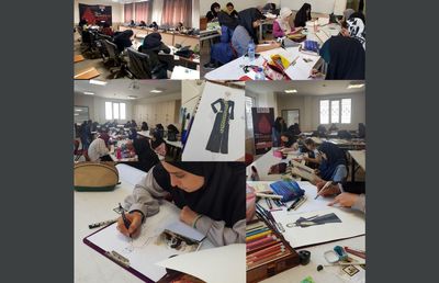 برپایی مسابقه زنده تصویرگری لباس عاشورایی