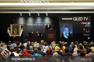 نهمین حراج تهران "هنر کلاسیک و مدرن ایران " /2