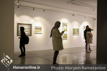 نمایشگاه نقاشی‌های غلامحسین سهرابی در گالری شیرین 2