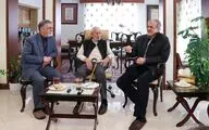 رئیس‌جمهور و وزیر فرهنگ با «محمد علی موحد» دیدار کردند