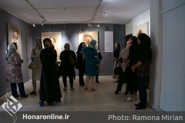 نمایشگاه نقاشی های مهناز بهرام نیا در گالری نگر