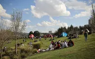روز طبیعت در بوستان آب آتش تهران