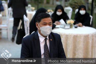 مراسم ضیافت افطاری با حضور سفرا و رایزن های فرهنگی کشور های اسلامی در بنیاد رودکی 