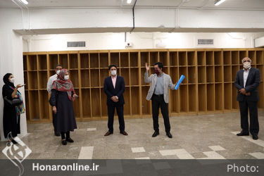 بازدید ویژه خبرنگاران از مرمت و نوسازی گنجینه موزه هنرهای معاصر تهران
