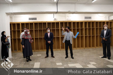 بازدید ویژه خبرنگاران از مرمت و نوسازی گنجینه موزه هنرهای معاصر تهران