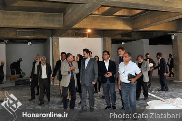 بازدید معاون امور هنری از روند بهسازی موزه هنرهای معاصر تهران
