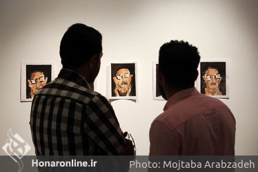 نمایشگاه نقاشی کوروش سرمدی در گالری ویستا