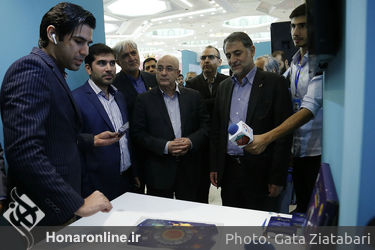 حضور علی مرادخانی در یازدهمین نمایشگاه بین‌المللی رسانه‌های دیجیتال 