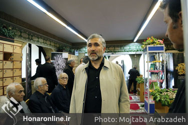 مراسم ختم زنده یاد حسین عرفانی در مسجد بلال