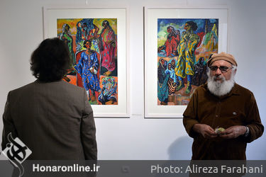 نمایشگاه گروهی آثار فیگوراتیو بزرگان هنر ایران در گالری فرمانفرما