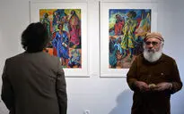 نمایشگاه گروهی آثار فیگوراتیو بزرگان هنر ایران در گالری فرمانفرما