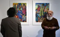 نمایشگاه گروهی آثار فیگوراتیو بزرگان هنر ایران در گالری فرمانفرما