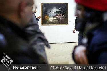 نمایشگاه هفتمین دوسالانه نقاشی دامون‌فر در گالری پردیس ملت