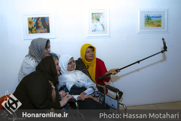 نمایشگاه نقاشی های سمانه احسانی نیا در گالری شماره 2 فرهنگسرای نیاوران