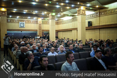 مراسم ختم سیدضیاءالدین دری در مسجد جامع شهرک غرب