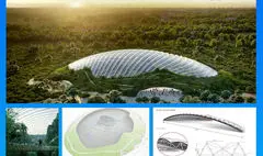 بزرگ‌ترین گلخانه گرمسیری جهان در دوسالانه معماری ونیز