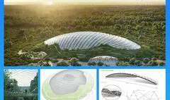 بزرگ‌ترین گلخانه گرمسیری جهان در دوسالانه معماری ونیز