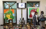 نمایشگاه مرور آثار کامبیز درم‌بخش در آرت سنتر باغ 