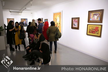 نمایشگاه نقاشی مهدی احمدی در گالری هور