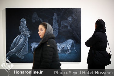 افتتاحیه نمایشگاه گروهی حجم و نقاشی با عوان "ذهن و احساس" در گالری پردیس ملت