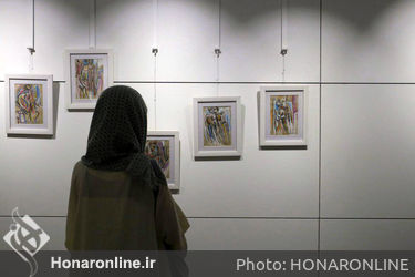 نمایشگاه نقاشی‌های محمد (مانی) لقمانی در گالری آما
