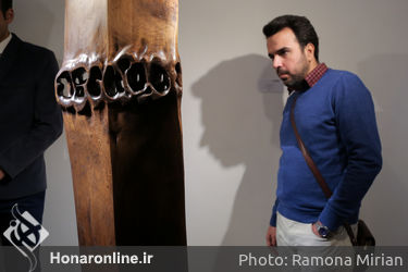 افتتاحیه نمایشگاه مجسمه‌های پژمان علومی در گالری سیحون