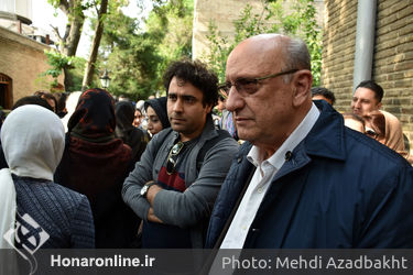 مراسم یادبود منیر شاهرودى فرمانفرمائیان
