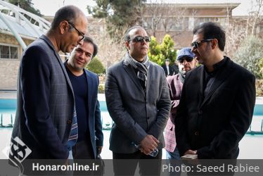 تشييع پيكر مرحوم افشين يداللهي از مقابل تالار وحدت