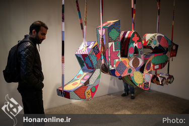 نمایشگاه آثار هما دلورای در گالری پروژه‌های آران