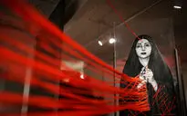 افتتاحیه نمایشگاه نقاشی‌های مارال اصفهانی در گالری آریانا