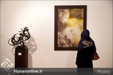 نمایشگاه مروری بر آثار نقاشی و مجسمه تاها بهبهانی در گالری شماره یک فرهنگسرای نیاوران 