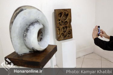 نمایشگاه مجسمه های جمشید مرادیان و شاگردانش در فرهنگسرای ابن سینا