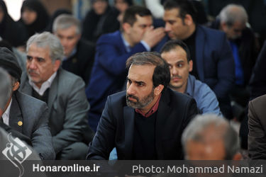 تجدید میثاق وزیر ارشاد و  هنرمندان با آرمانهای بنیان گذار جمهوری اسلامی