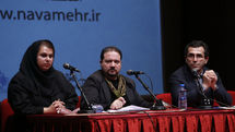 The press conference of the first national music festival “Navai Mehr” in Roudaki Hall