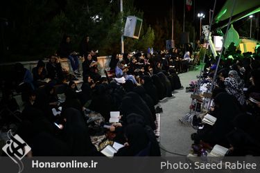 مراسم احیای شب 21 ام ماه مبارک رمضان - گلزار شهدای کوهسار 