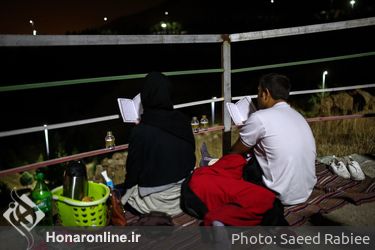 مراسم احیای شب 21 ام ماه مبارک رمضان - گلزار شهدای کوهسار 