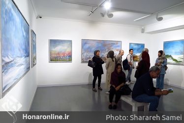 نمايشگاه نقاشي هاي سعيد امداديان در گالري هور 