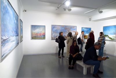 بازنمایی تاریخ غیر واقعی تا تجسم شاعرانه فلسفه شرق / گالری گردی هنرآنلاین در 4 نمایشگاه
