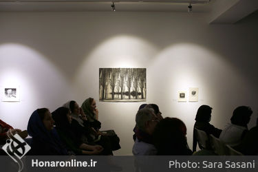 نشست مارسین بیالاس، مهرداد ختایی، مهدی درویشی در گالری شیرین